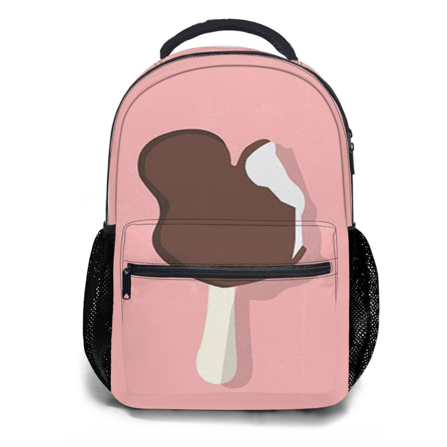 Mickey Bar Pink School Backpacks