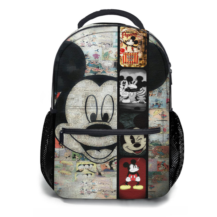 Mickey Mouse And Disney Comic School Backpacks