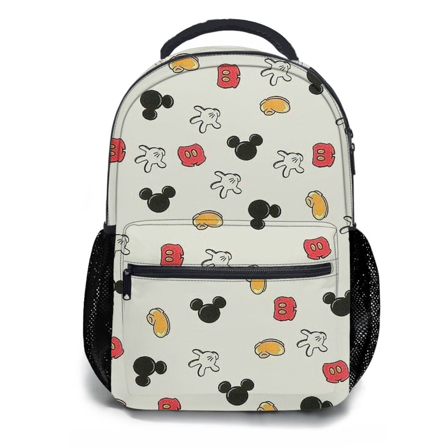 Mickey Pattern Back Case Phone School Backpacks