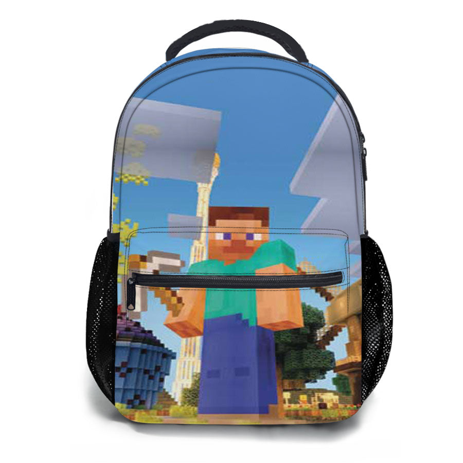 Minecraft Construction School Backpacks