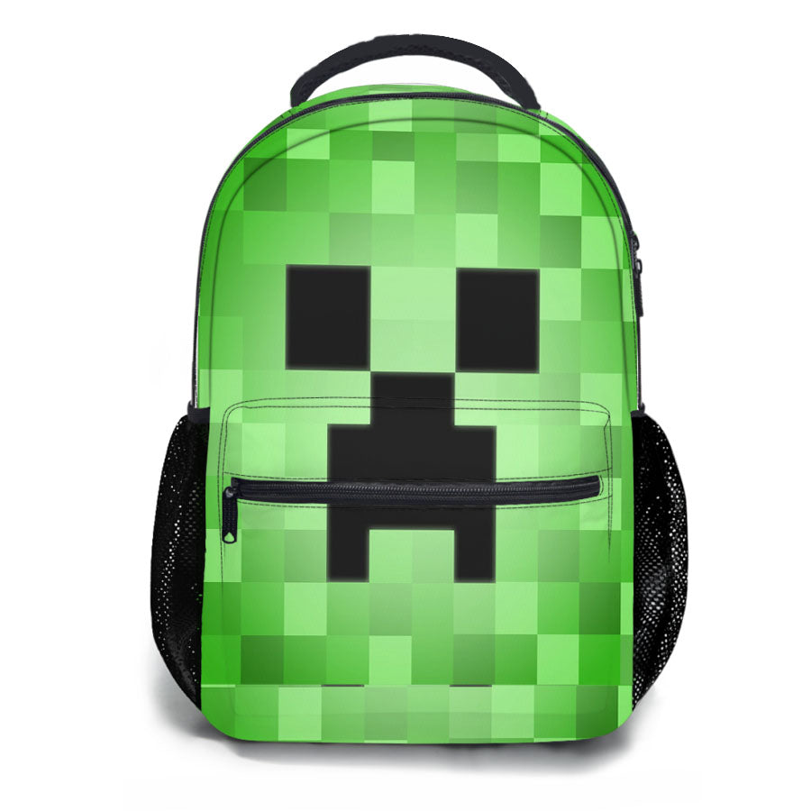 Minecraft Creeper School Backpacks