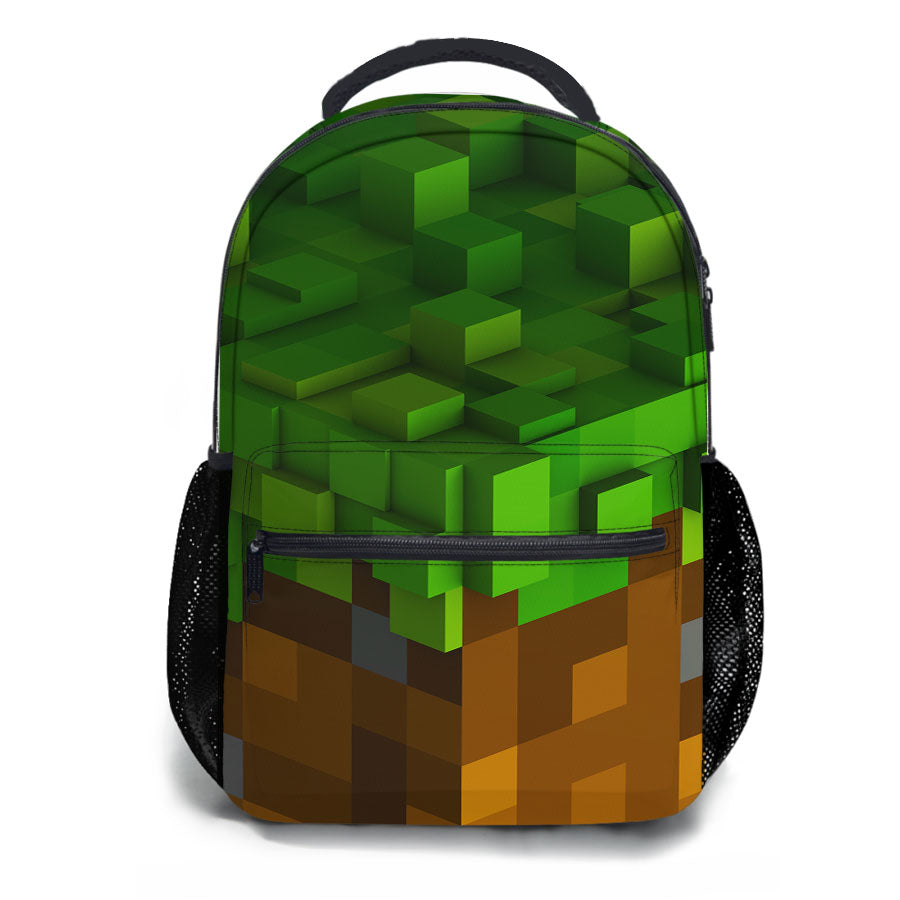 Minecraft Cuboids School Backpacks