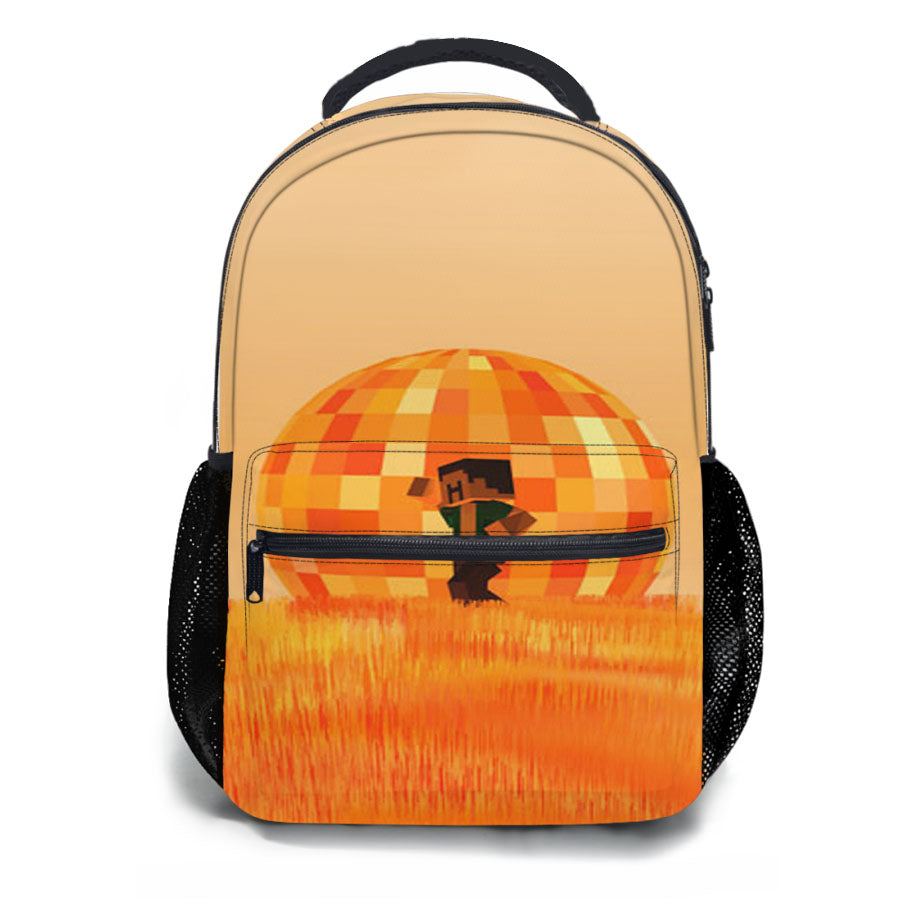 Minecraft Sunset School Backpacks