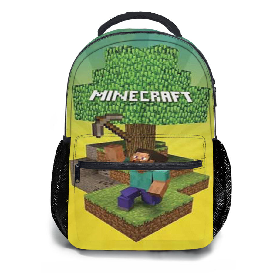 Minecraft Tree School Backpacks
