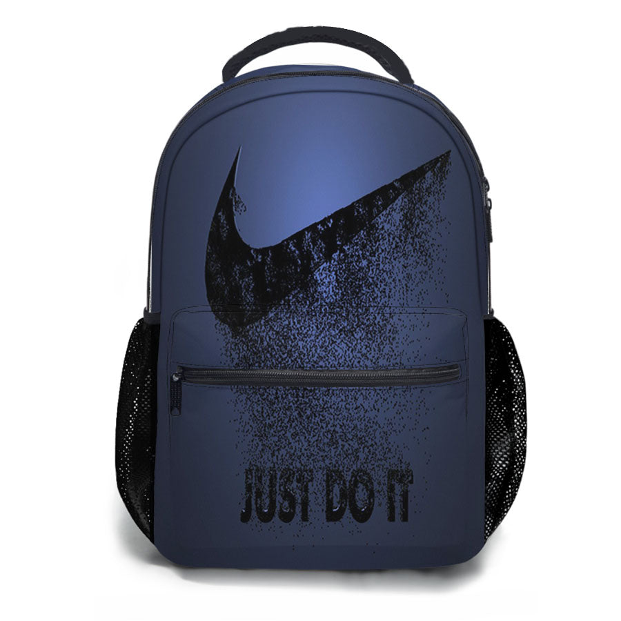 Nike Just Do It Purple Logo School Backpacks