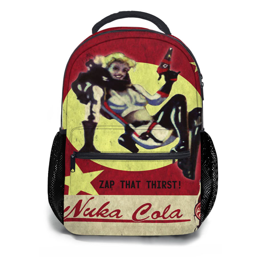 Nuka Cola Zap That Thirst School Backpacks