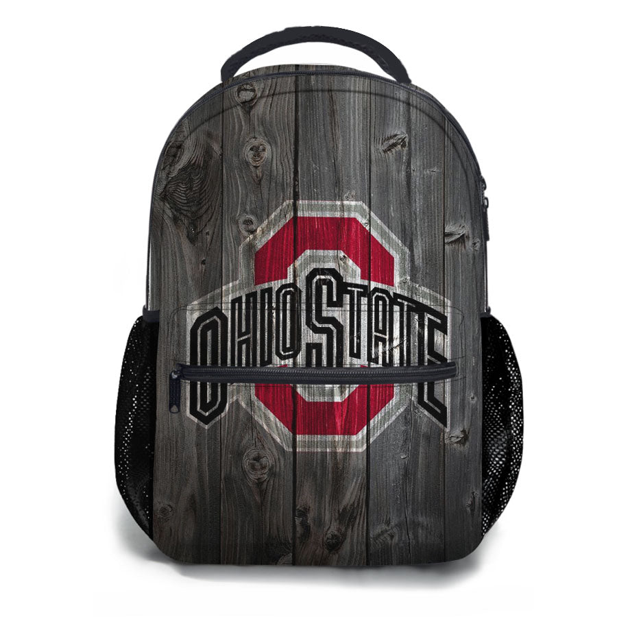 Ohio State Wooden Logo School Backpacks