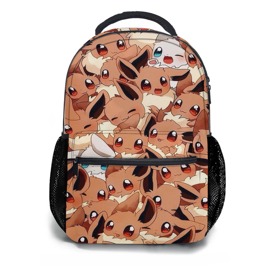 Original First Eevee Pokemon School Backpacks