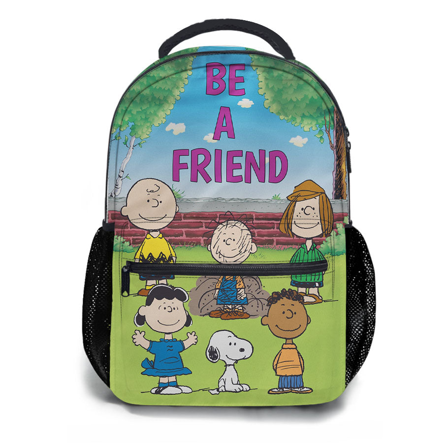 Peanuts Be A Friend School Backpacks