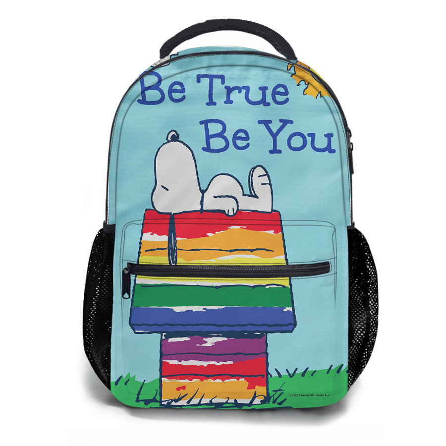 Peanuts Be True To You Snoopy School Backpacks