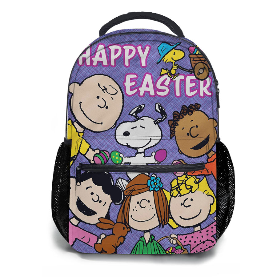 Peanuts Characters Easter School Backpacks