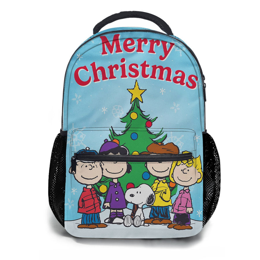 Peanuts Christmas School Backpacks