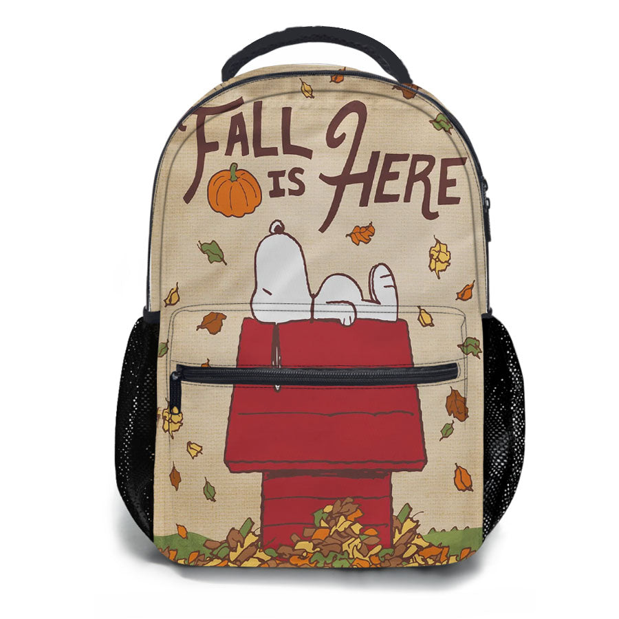 Peanuts Fall School Backpacks