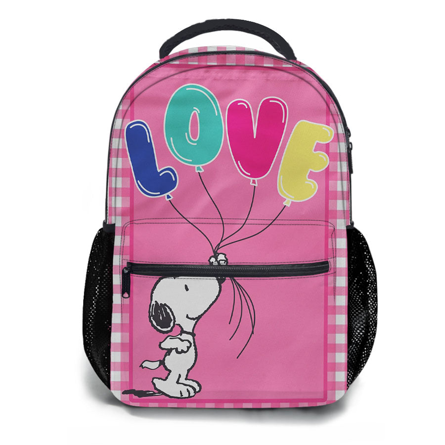 Peanuts Snoopy Valentines School Backpacks