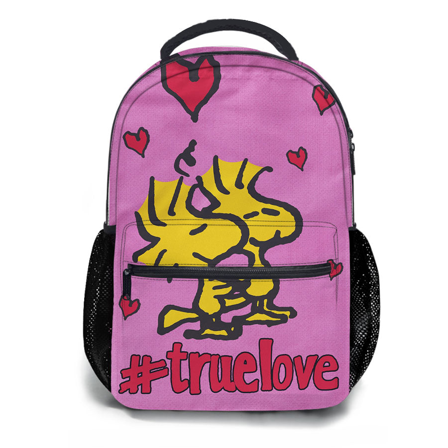 Peanuts Valentines Day Woodstock School Backpacks