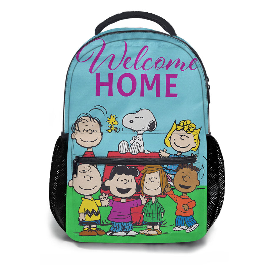 Peanuts Welcome Home School Backpacks