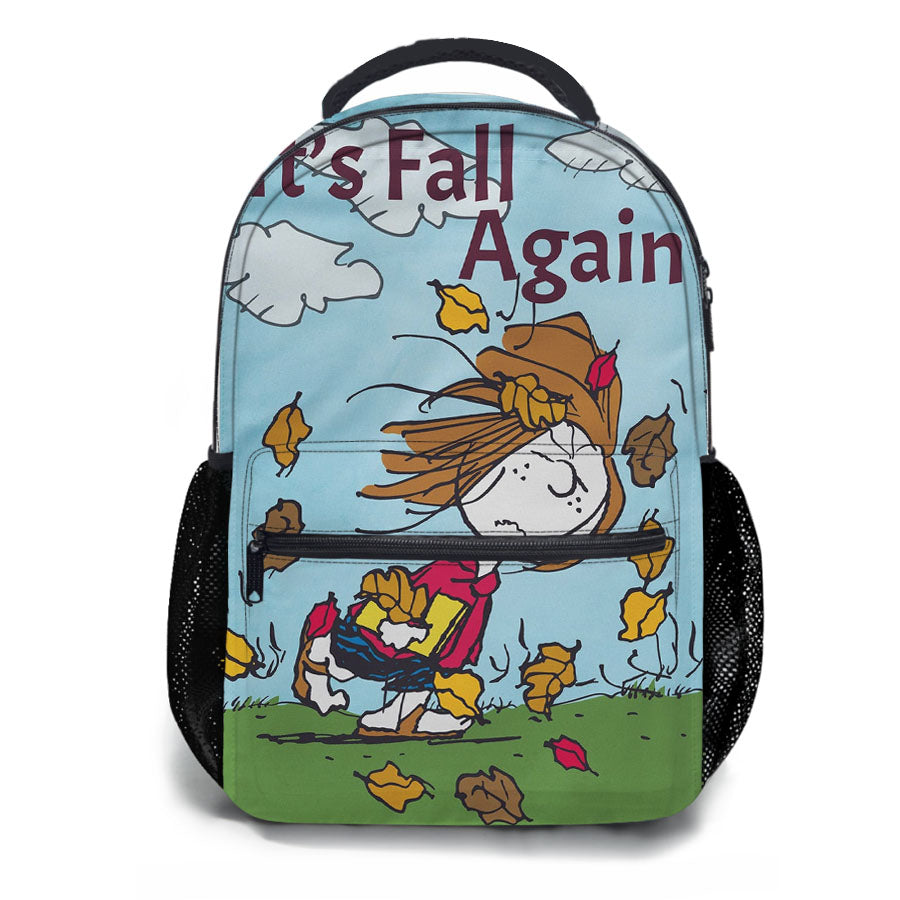 Peppermint Patty Peanuts Fall School Backpacks