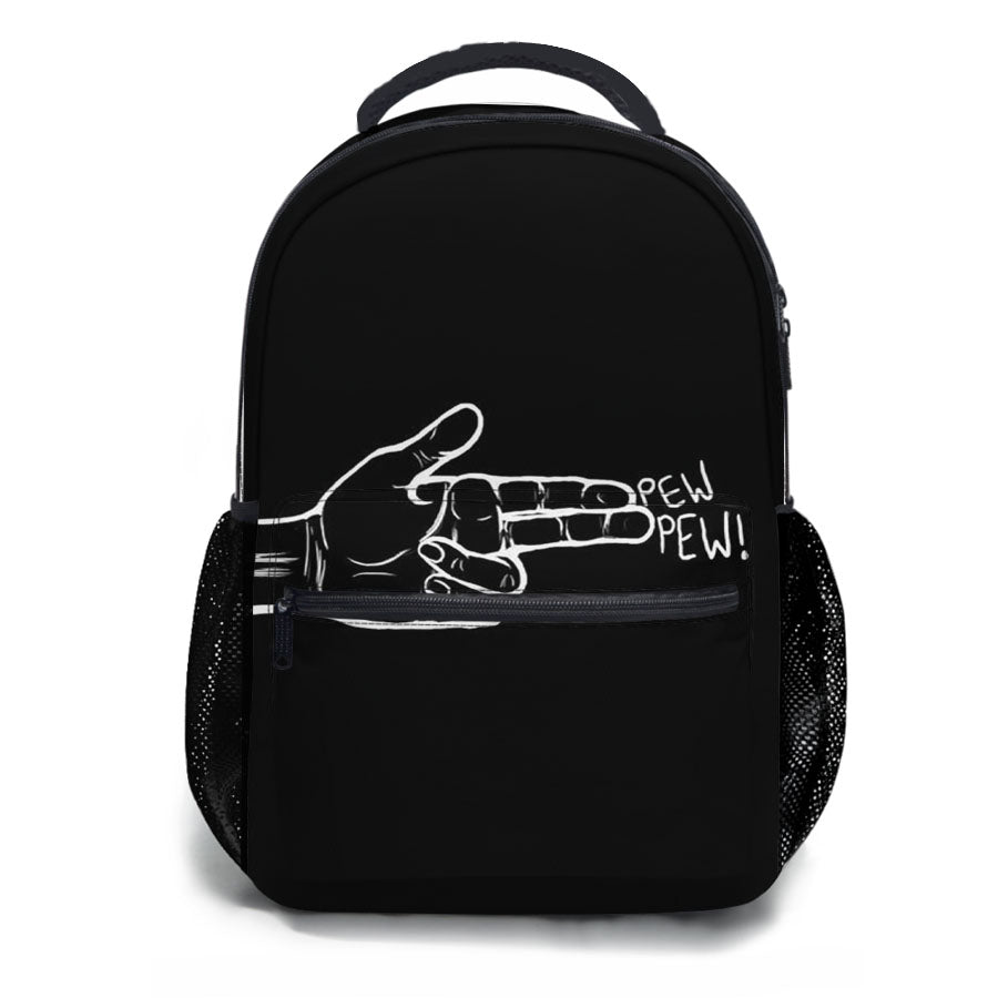 Pew Pew School Backpacks