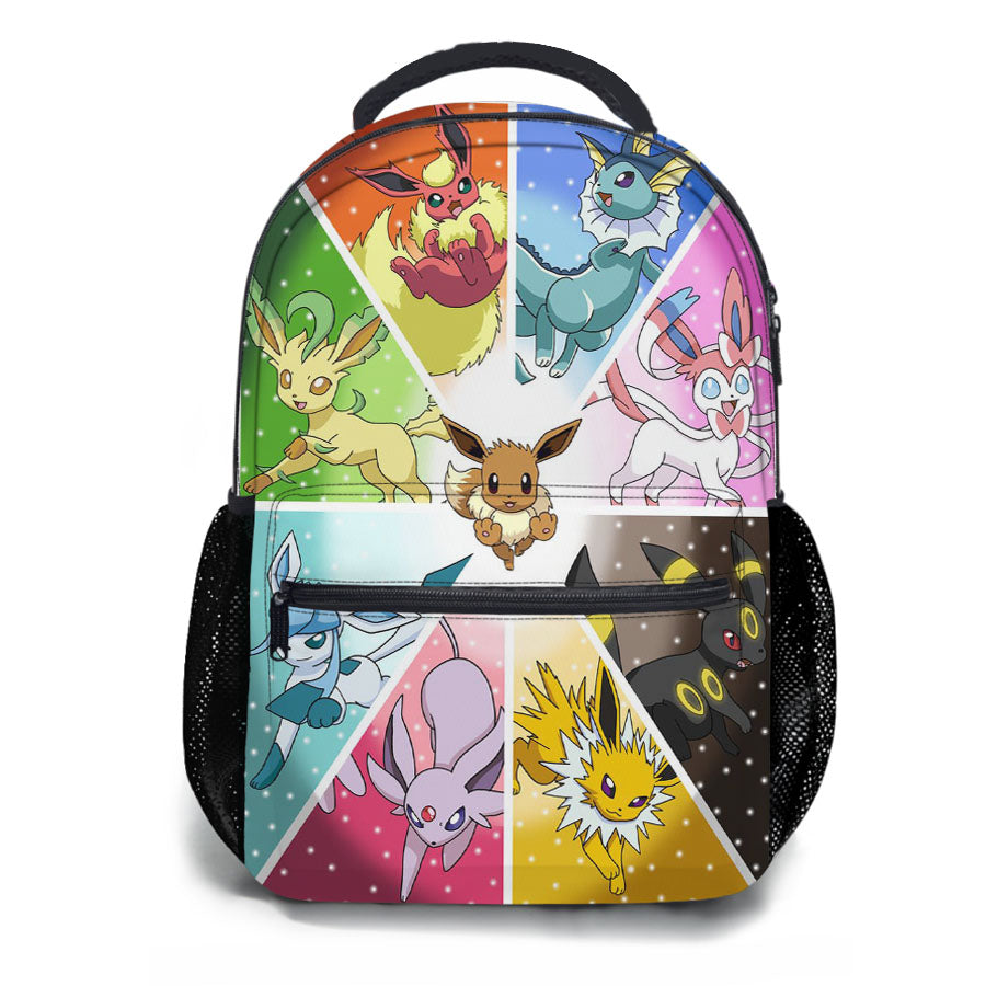 Pokemon All Characters School Backpacks