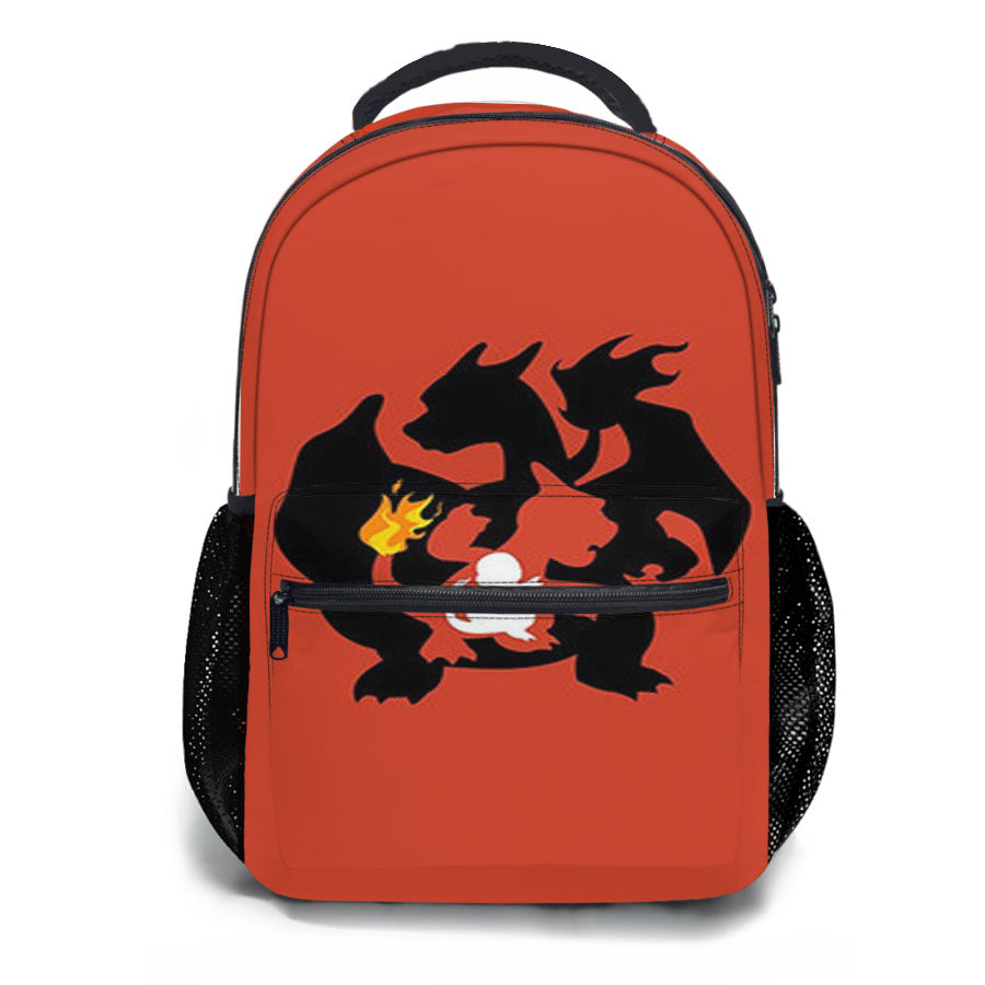 Pokemon Charmander Charmeleon Charizard School Backpacks