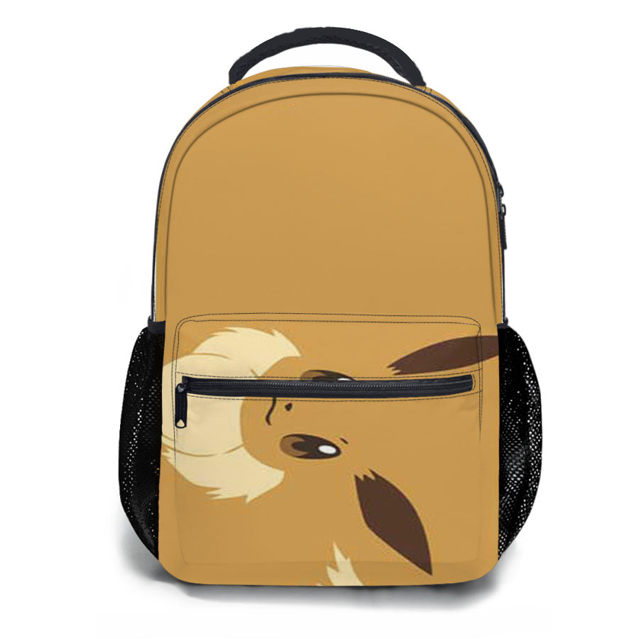 Pokemon Evee Face School Backpacks