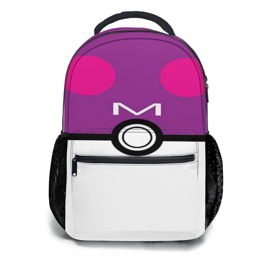 Pokemon Masterball Minimal School Backpacks