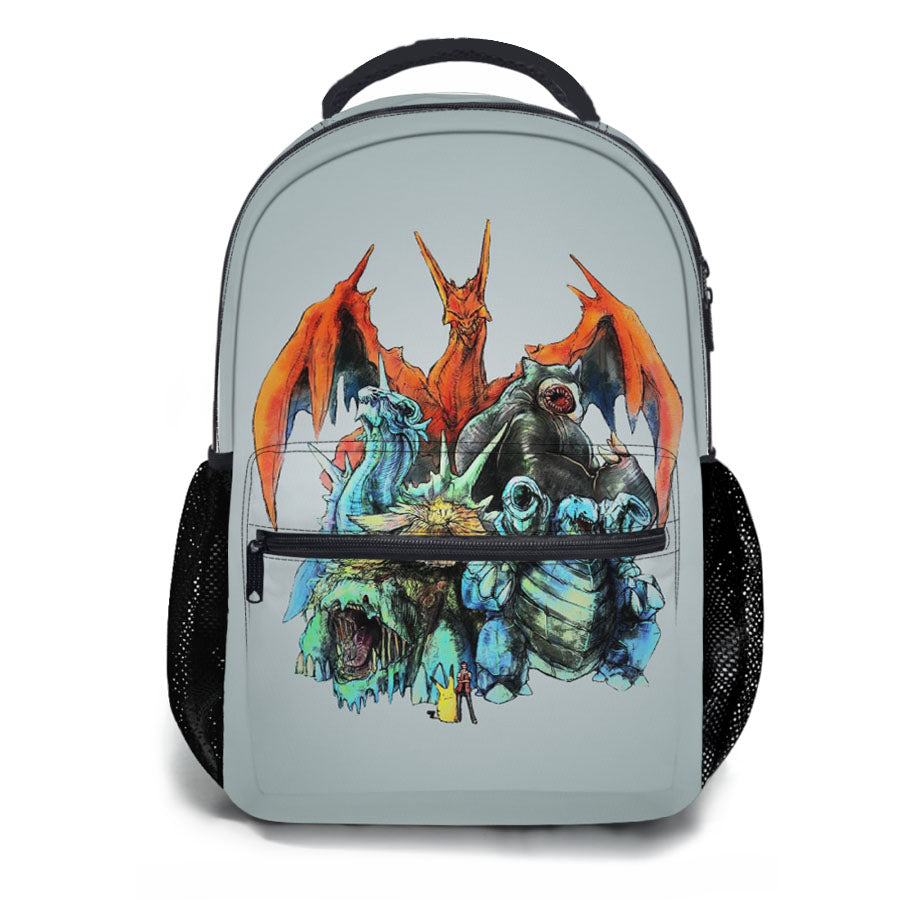 Pokemon Monsters School Backpacks