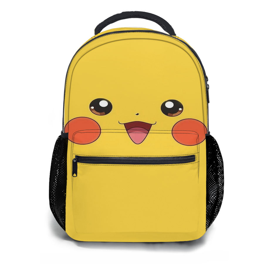 Pokemon Pikachu Face School Backpacks