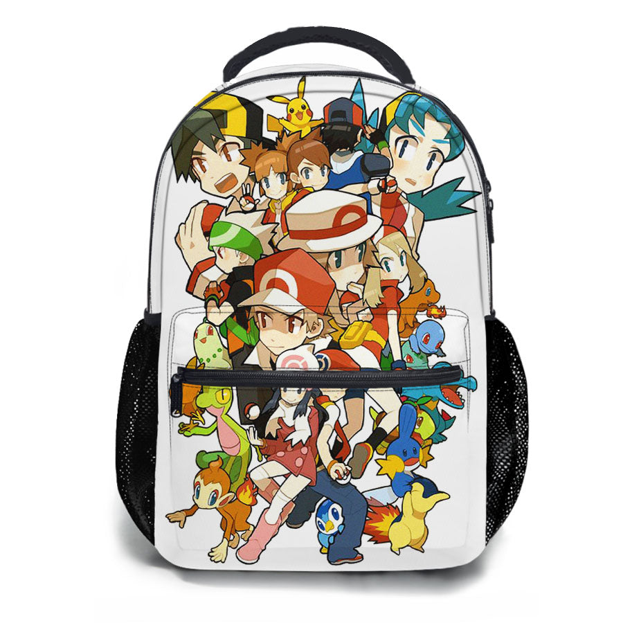 Pokemon Playable Characters Doodle School Backpacks
