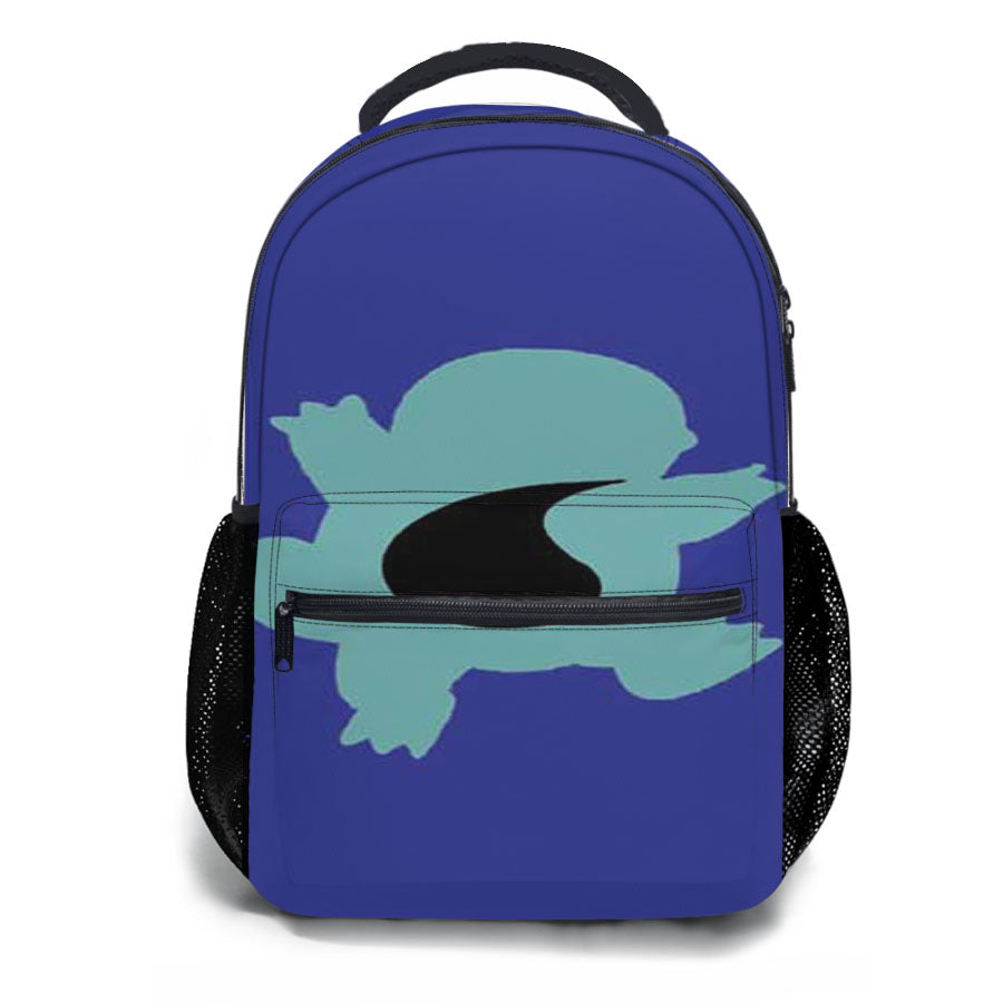Pokemon Squirtle Silhouette School Backpacks