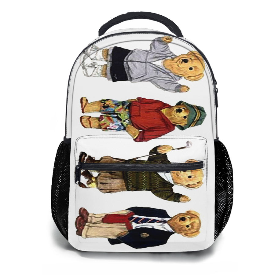 Polo Bear Collection School School Backpacks