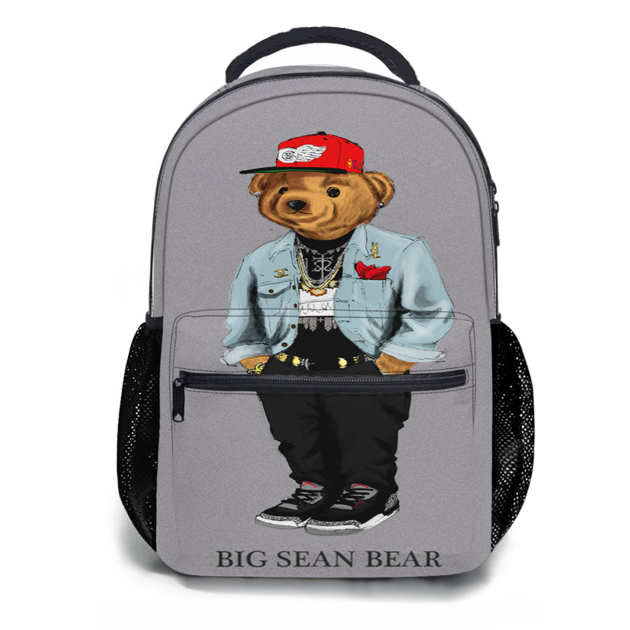 Polo Big Sean Bear School Backpacks