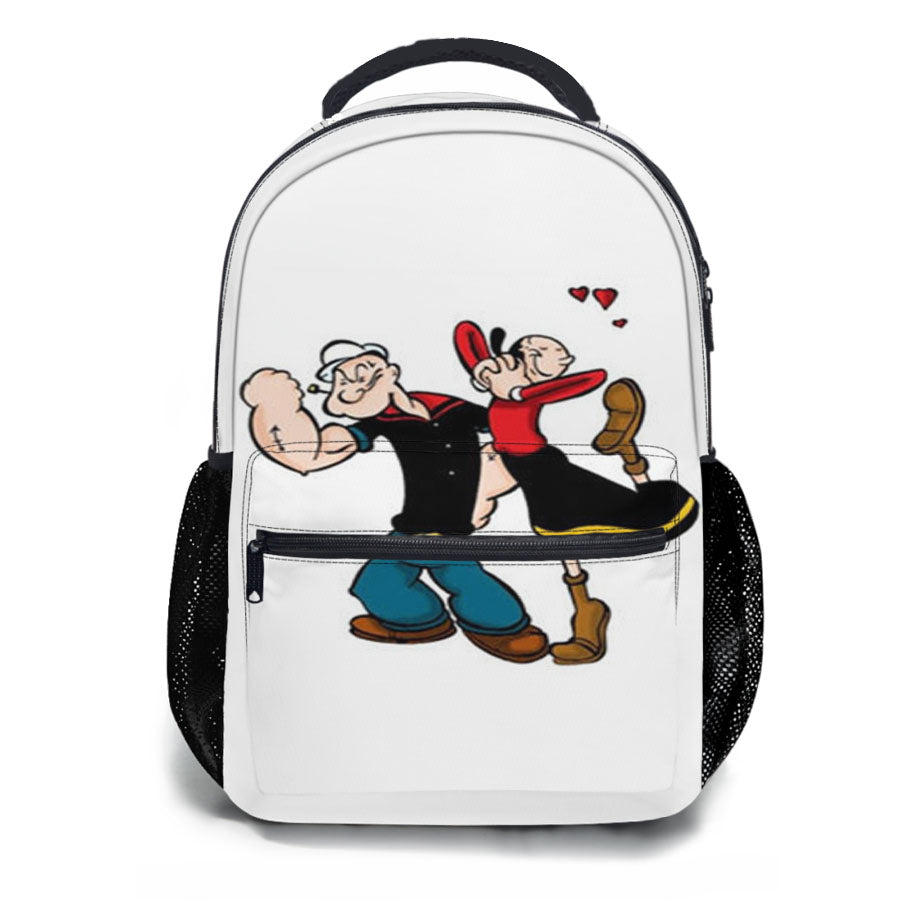 Popeye And Olive School Backpacks