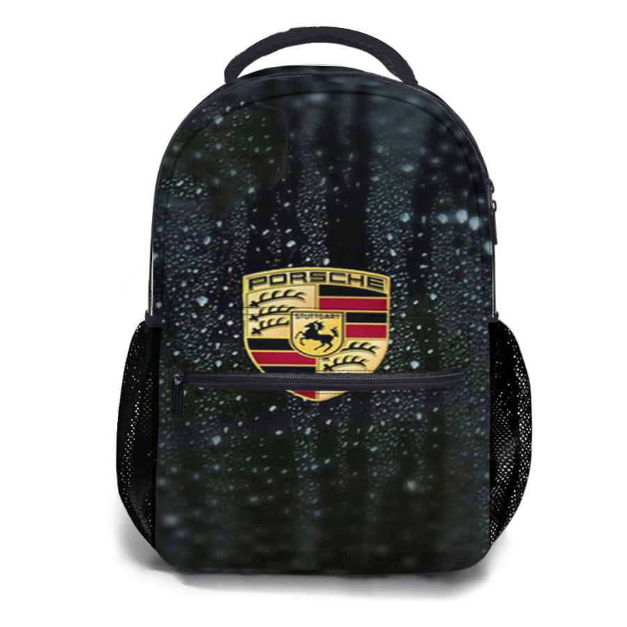 Porsche Logo School Backpacks