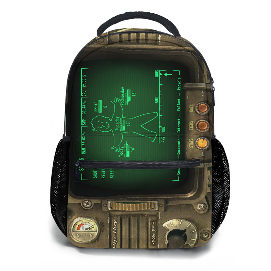 Rainmeter Fallout Pipboy Vault Boy School Backpacks