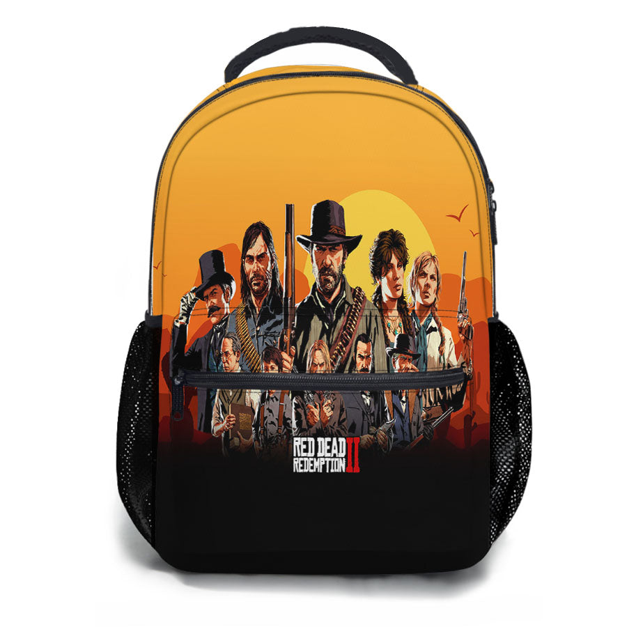 Red Dead Redemption Ii Characters School Backpacks