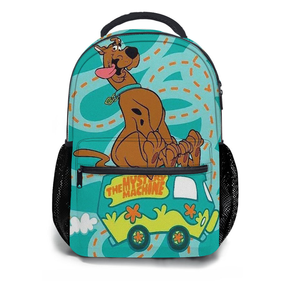 Scooby Doo And Mystery Machine School Backpacks