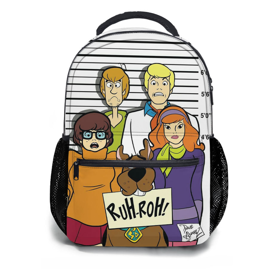 Scooby Doo Art Dump School Backpacks