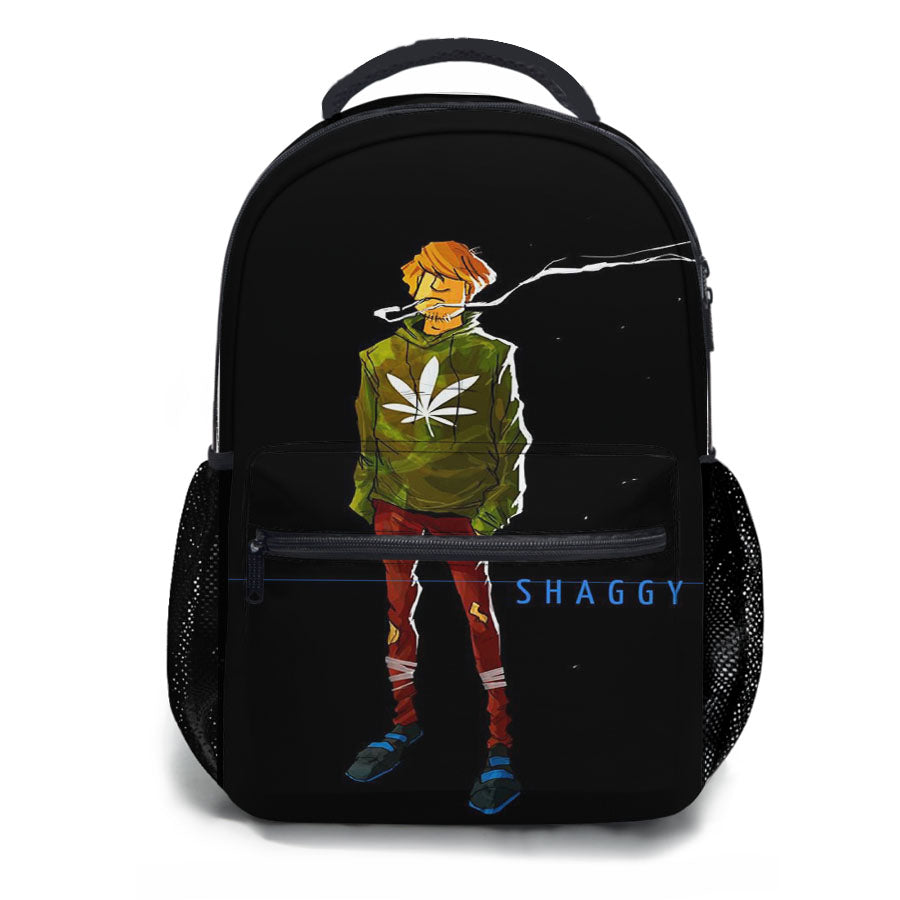 Scooby Doo Shaggy Smoking School Backpacks