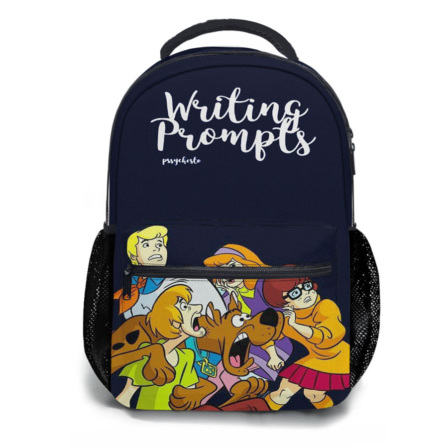 Scooby Doo Writing Prompts Animated School Backpacks