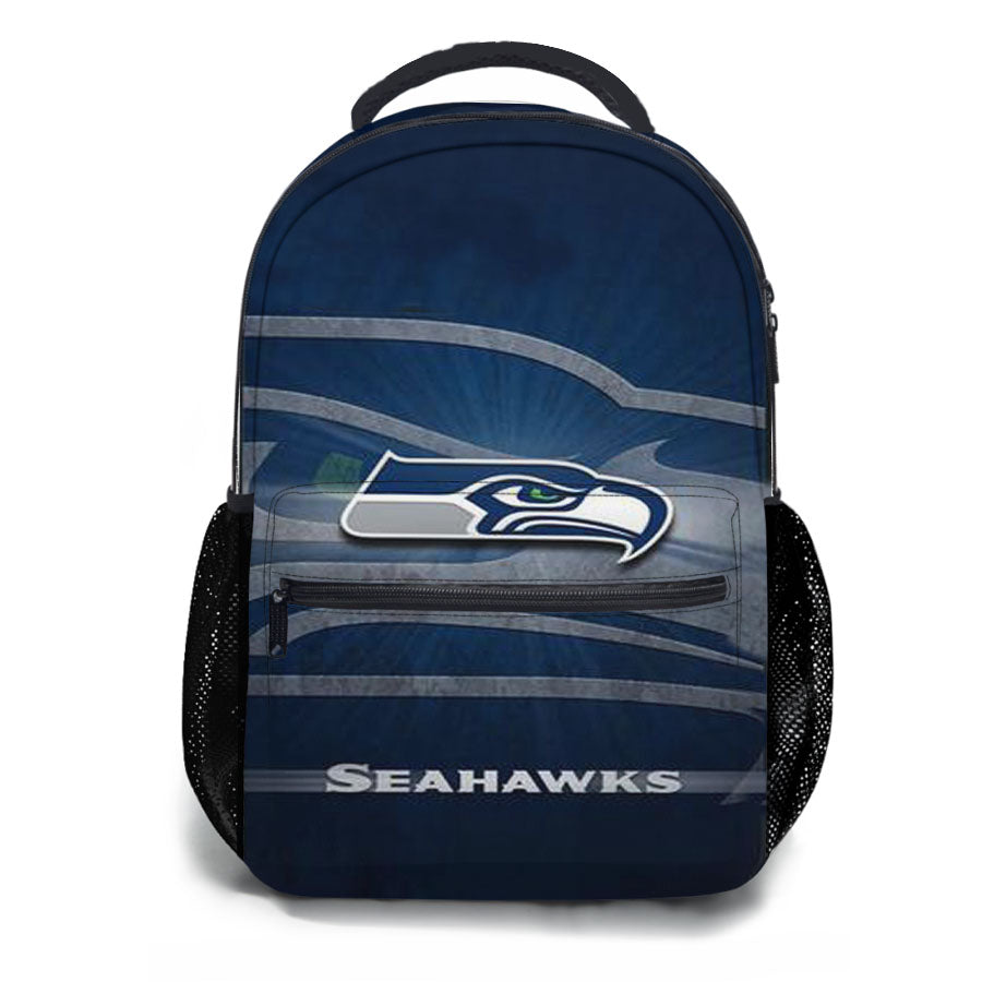 Seahawks Blue School Backpacks