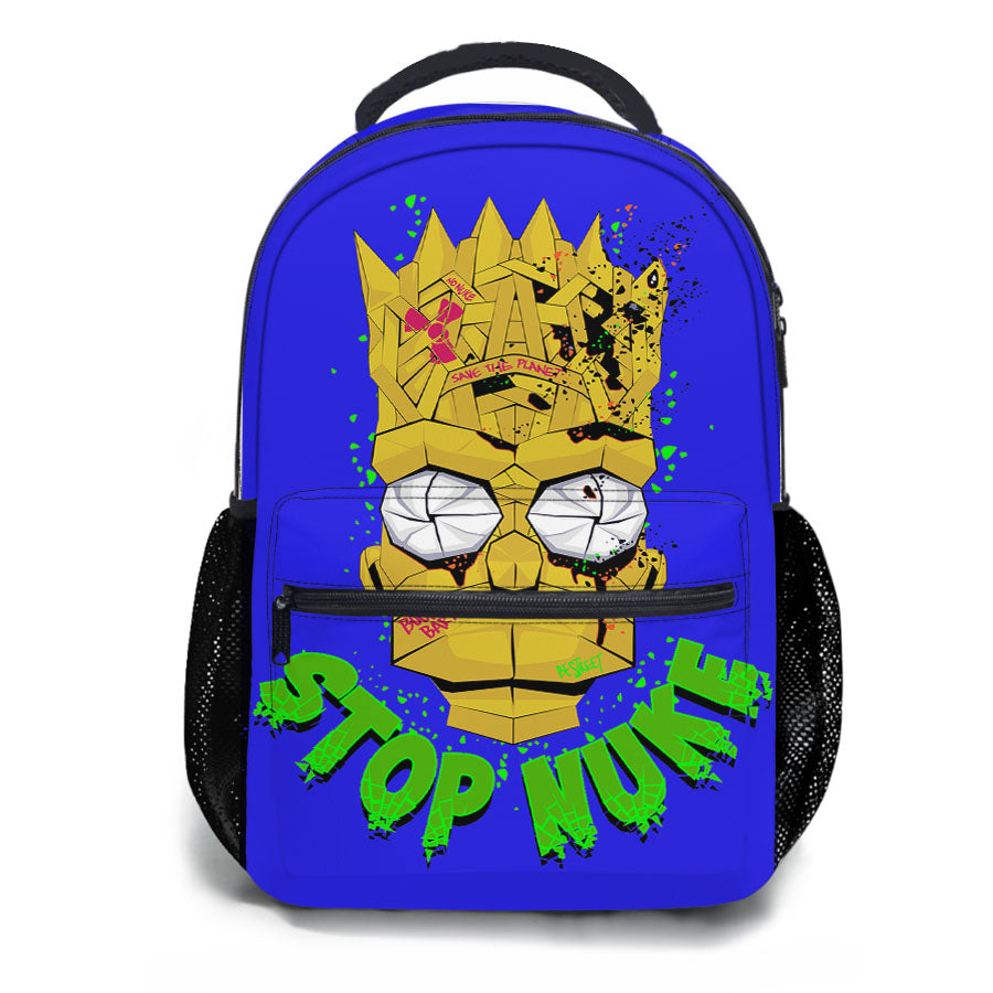 Simpson Bart Simpson Stop Nuke School Backpacks