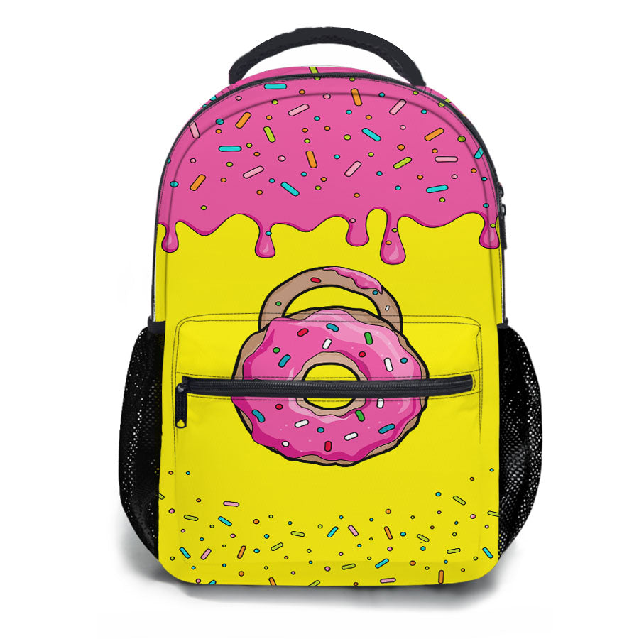 Simpsons Donut School Backpacks