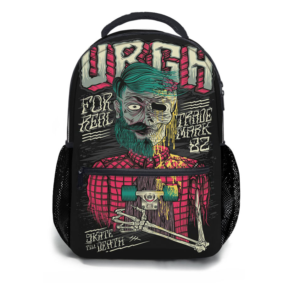 Skate Urgh School Backpacks