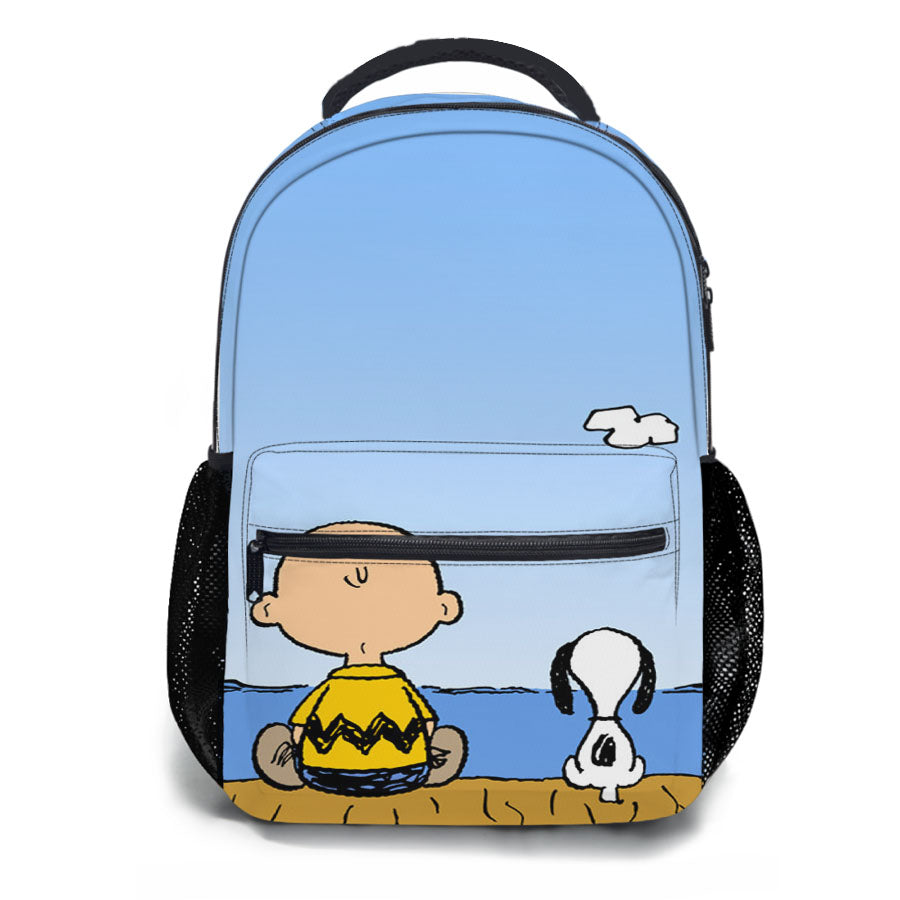 Snoopy And Charlie Brown School Backpacks