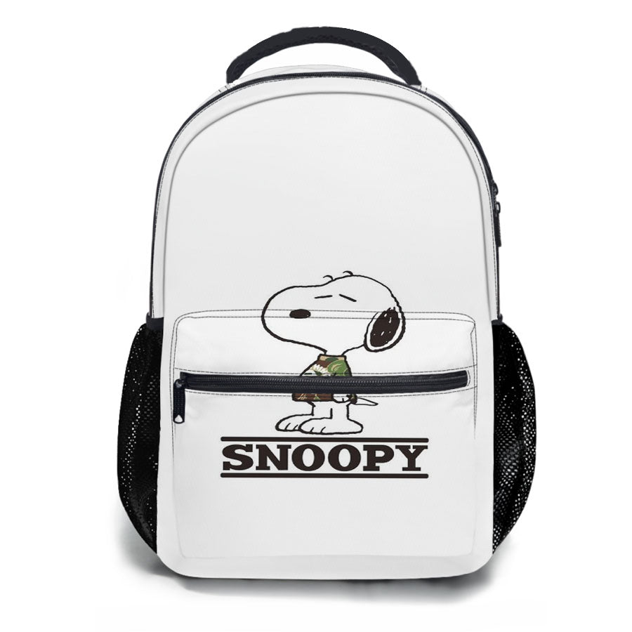 Snoopy Bape Style School Backpacks
