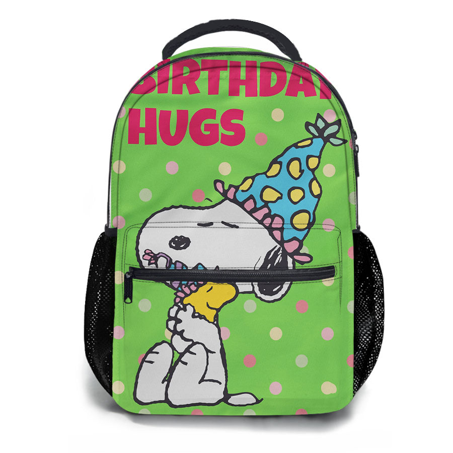Snoopy Birthday School Backpacks