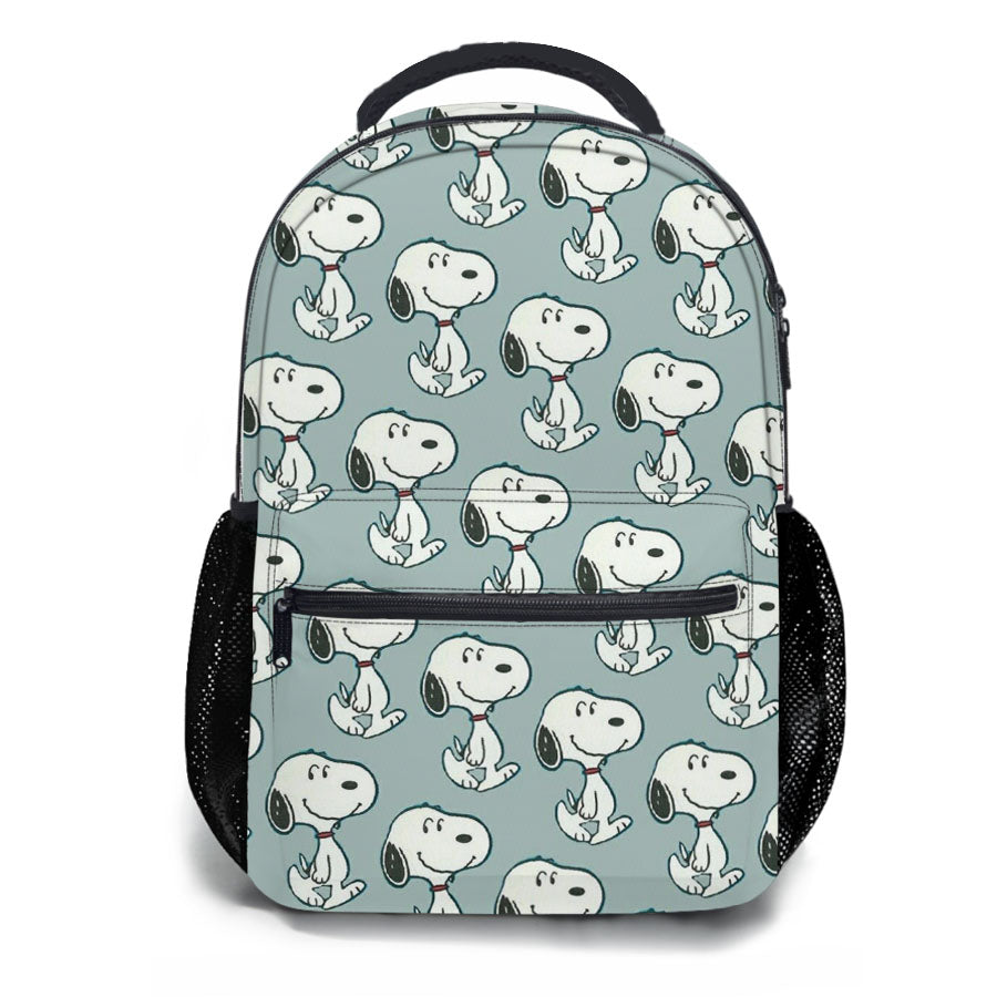 Snoopy Blue School Backpacks