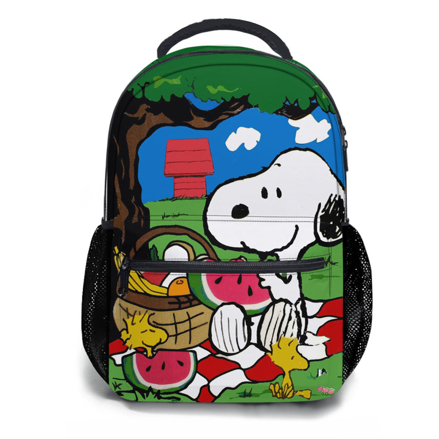 Snoopy Eat Fruits School Backpacks