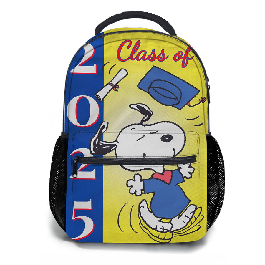 Snoopy Graduation School Backpacks